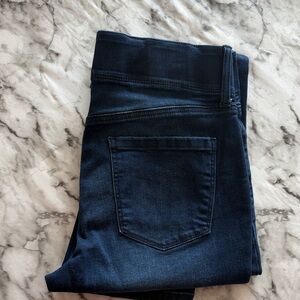 Nine West Dark Indigo Slim Straight Jeans